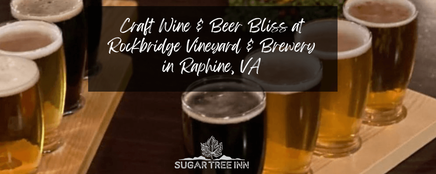 beer flight at Rockbridge Vineyard beer flight at Rockbridge Vineyard